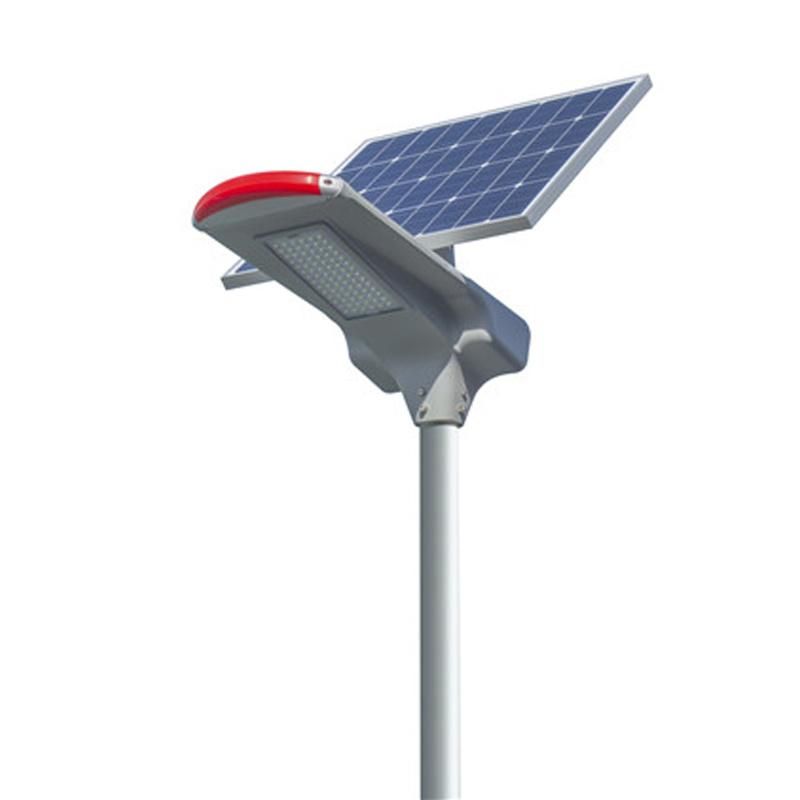 50W Outdoor Split Solar Panel Street Light with APP Control