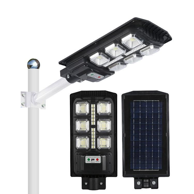 Yaye Hottest Sell All in One 100W Outdoor Using Solar LED Street Road Wall Garden Lighting with 2 Years Warranty/1000PCS Stock/ Remote Controller/Radar Sensor