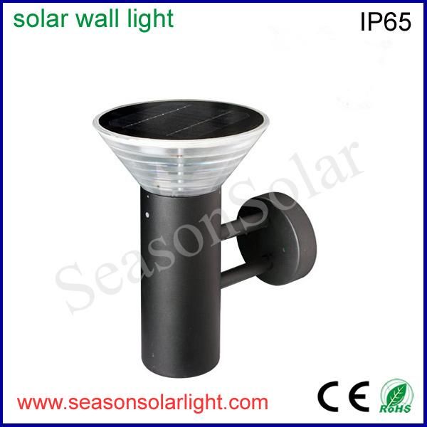 High Lumem Solar Power Light Easy Install LED Outdoor Wall Light with 5W Solar Panel