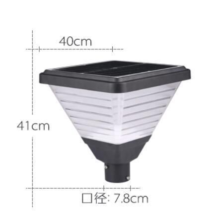 2020 New Products Integrated Solar LED Courtyard Light