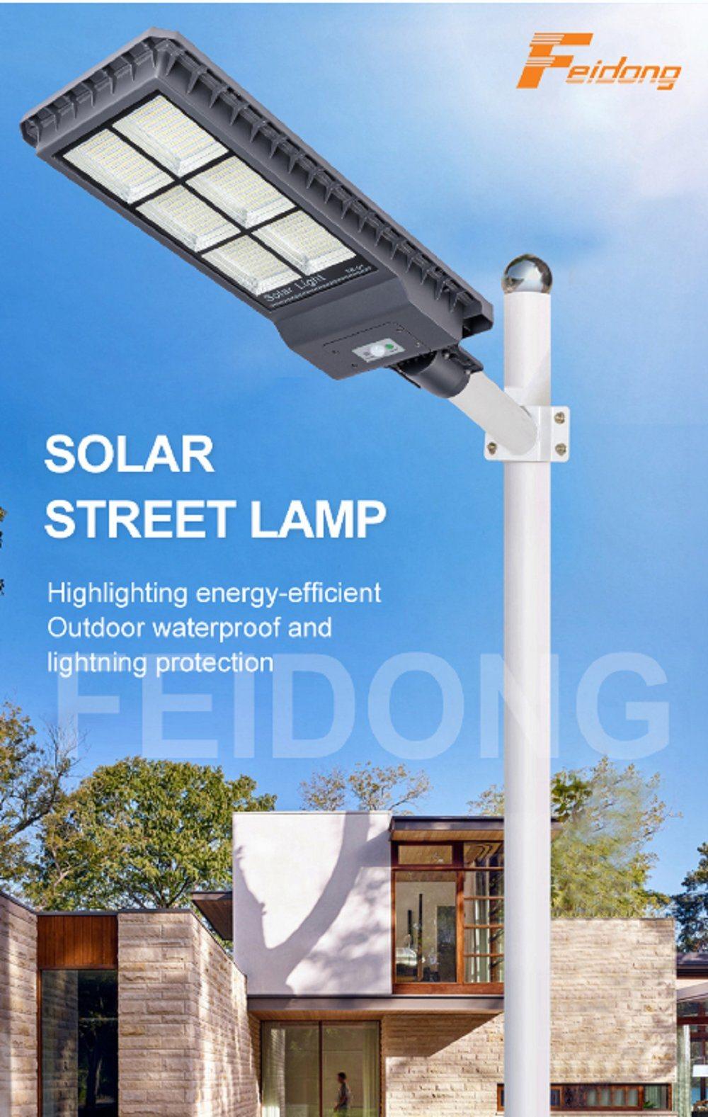 Time Controi Radar Sensor Solar LED Street Light