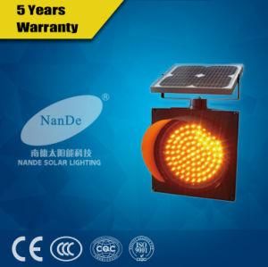 Hot Sale Yellow Flash Solar LED Traffic Light with Best Price