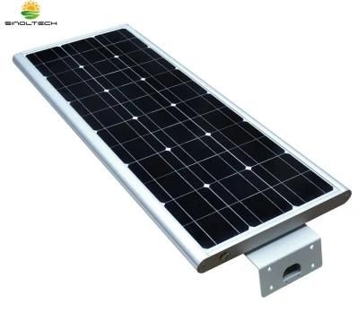 High Brightness 80W LED 100W PV All in One Integrated Solar Powered LED Street Light (SNSTY-280)