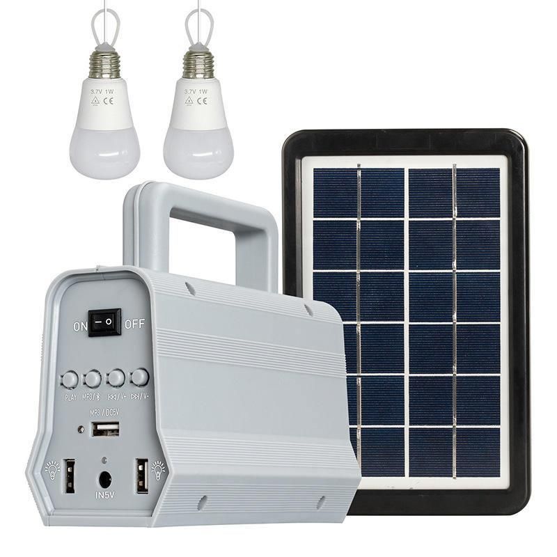 New Design Solar Home Light Mini Portable Home Solar Panel System Outdoor