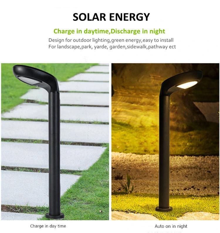 LED Exterior Lamps Decorative Solar Pillar Light