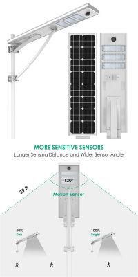 Outdoor 100W LED Solar Flood Light and CCTV Steet Lamp