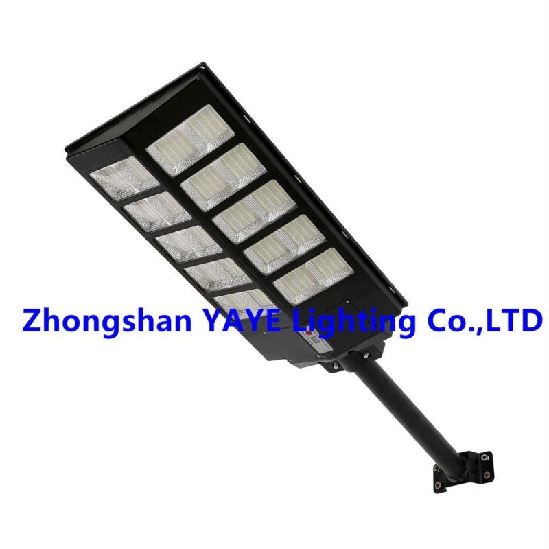 Yaye Hottest Sell 200W/300W/400W Integrated All in One Solar LED Street Light with Stock 1000PCS/Remote Controller/Radar Sensor/ 2 Years Warranty