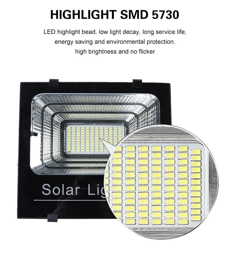 Most Powerful Outdoor IP65 Aluminium Waterproof Marine 25W 40W 60W 100W 200W 300W LED Solar Flood Lights