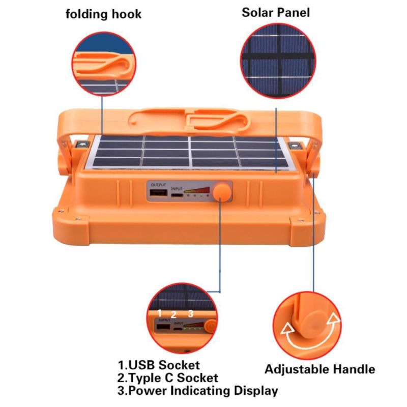 Hot Sale High Brightness Remote Timer Control Polysilicon Outdoor IP65 Solar Flood LED Street Light