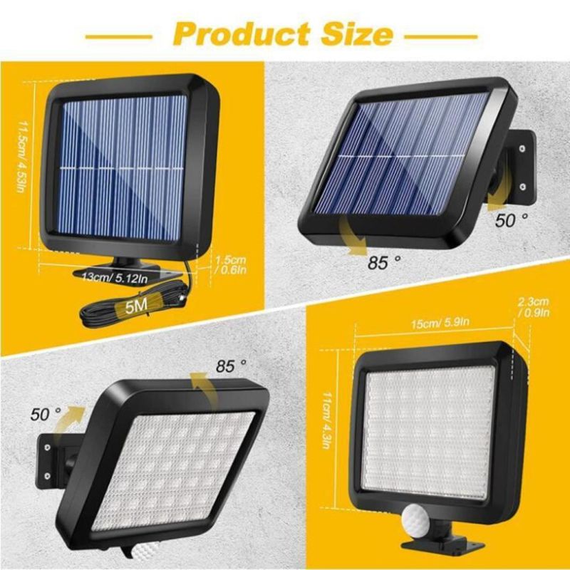 10W 25W 45W 65W 120W 200W 300W LED Solar Lights Outdoor Projector Solar Garden Lights LED Solar Street Light