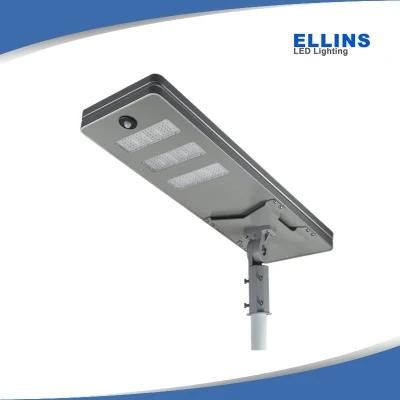 Motion Sensor All-in-One LED Solar Street Light for Pathway/Coast Areas/Parking Lot 30W/40W/50W/60W/80W/100W/120W