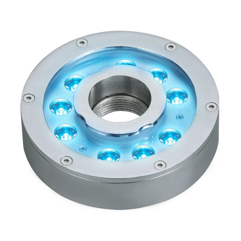 RGBW Multicolor DC12V24V IP68 Waterproof Underwater Fountain Light