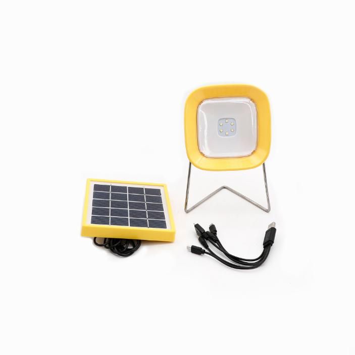 Hot Sale Solar Power LED Lantern Lamp Light with 3.7V/2200mAh Li-ion Battery