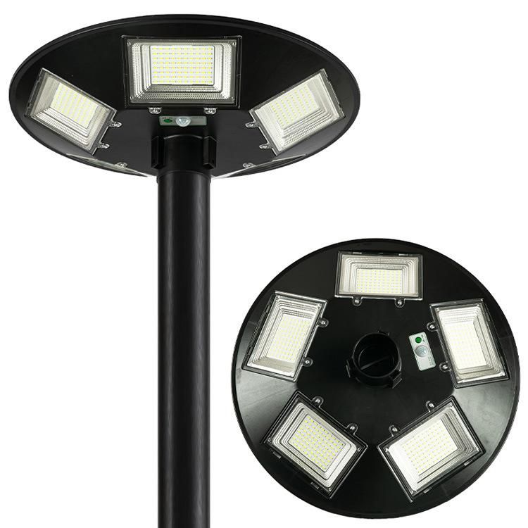 Split Round UFO COB Solar Street Light Pole Solar LED