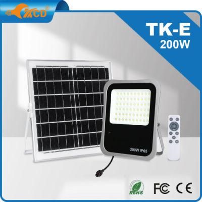 Cheap LED Energy Saving Long Lasting Projector Lights Brightest High Lumen 200W Solar Flood Light for House