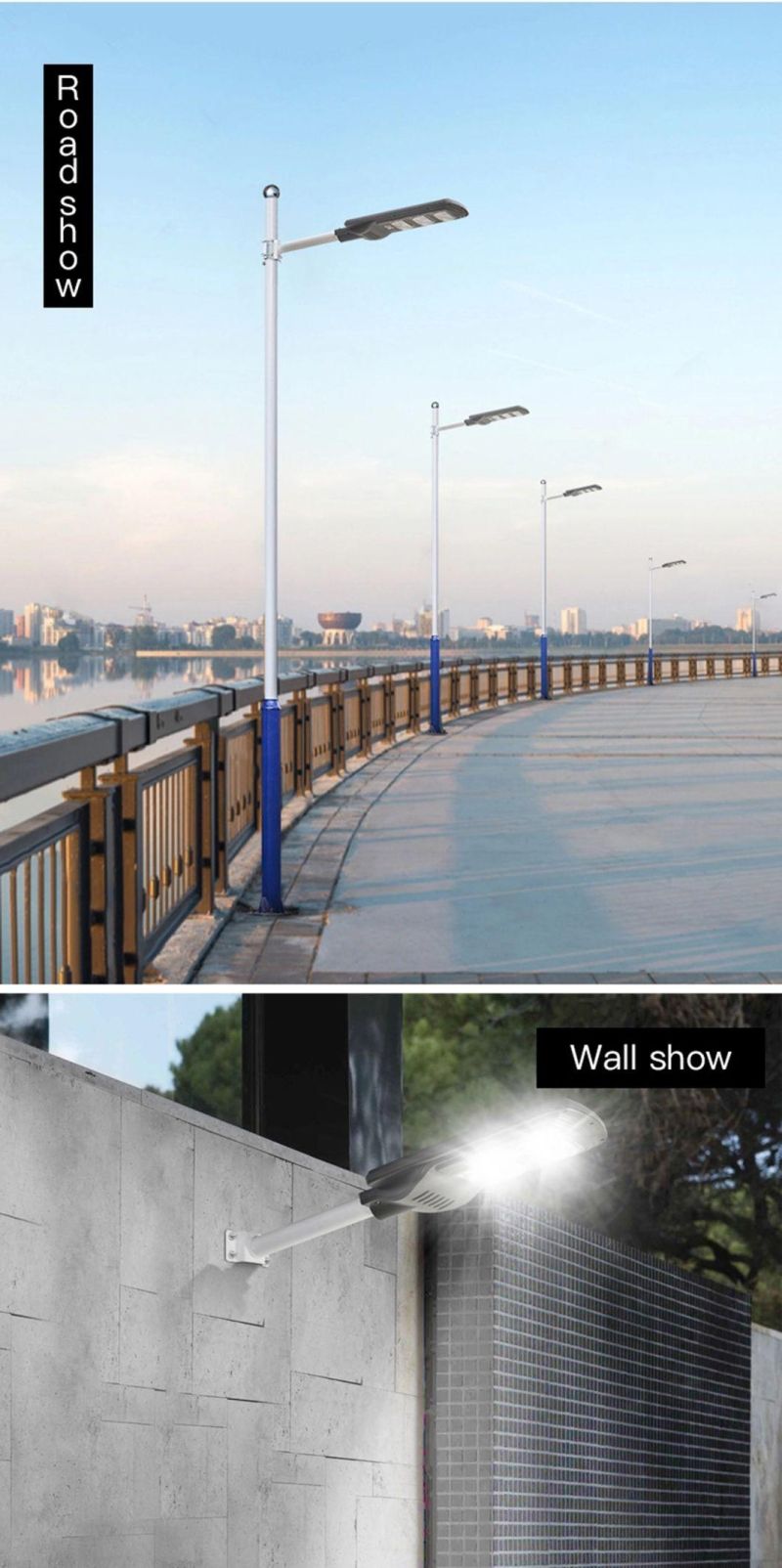 High Brightness Waterproof Outdoor Module Solar LED Street Light