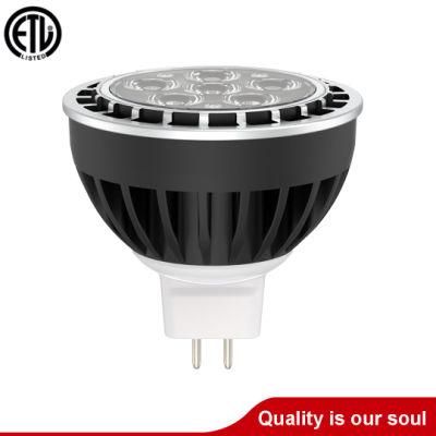 Outdoor Rated MR16 LED Lamp 7W Dimmable 700lm