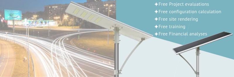 Highway Hybrid All in Industrial Aluminum Integr Intelligent Intregated Iot Solar Street Light