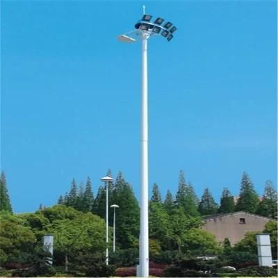 15m Hot Deep Galvanizd Tapered Lamp Posts