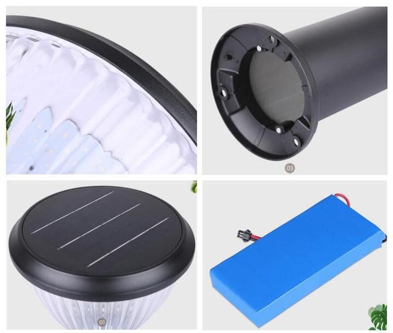 12W IP65 Waterproof Outdoor All in One Solar Lawn Light Solar LED Garden Light