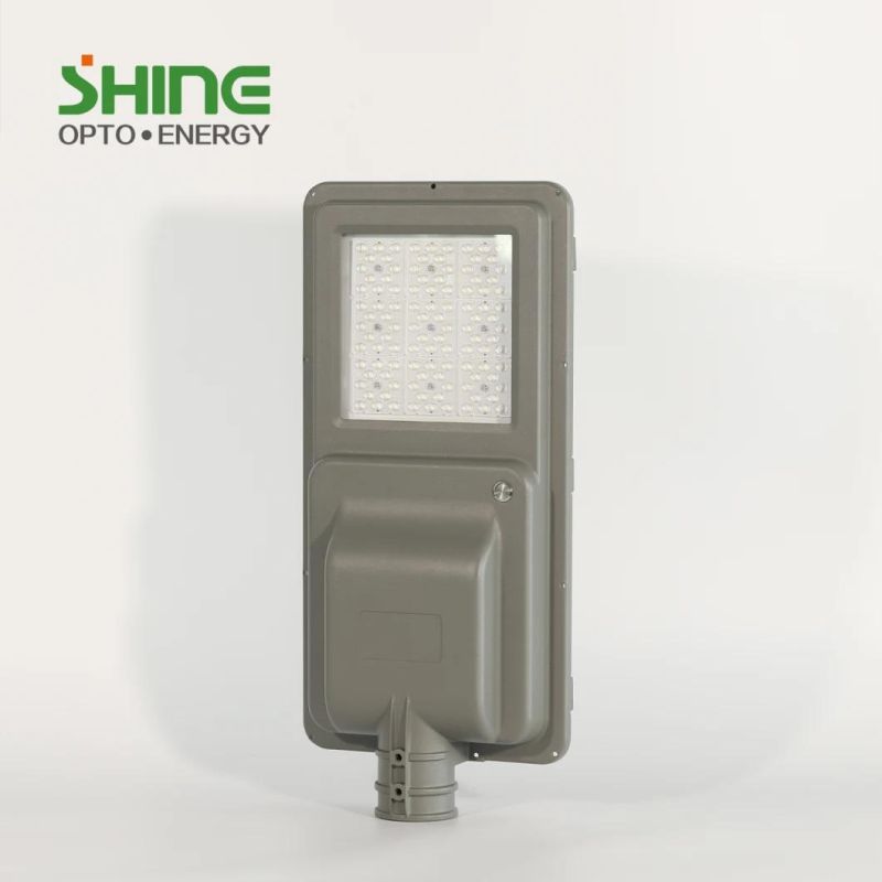 Motion Sensor LED Light All in One Solar Street Light LED 10W 15W 20W Aluminum Bridgelux LED Outdoor Lighting