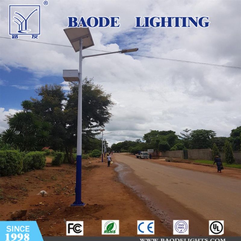 Baode Lights Outdoor 8m Excellent 60W-70W Customise Solar Street Light