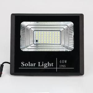 Low Price Waterproof Bj 40W Lithium Battery LED Street Light with CE/Rohs Certificate