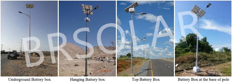 60W Solar Street Light Solar Remote Control Outdoor LED IP67 All in One Solar Street Lights