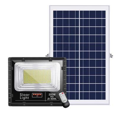 25W 40W 60W 100W 200W 300W IP65 Waterproof Solar Powered Outdoor LED Solar Flood Garden Light