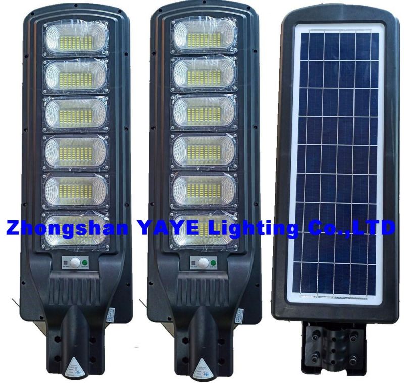 Yaye 2021 Low Price 50W/100W/150W/200W/250W/300W All-in-One Integrated Outdoor Garden LED Solar Street Road Lamp with Motion Sensor