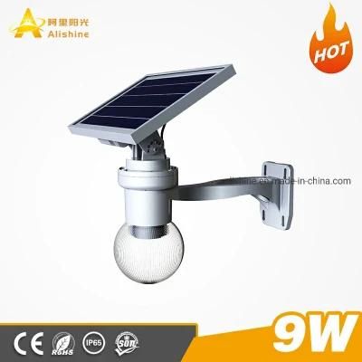 Solar Garden Light 9W 20W Intelligent Light Control Outdoor Waterproof LED Solar Apple Light Garden Villa Lighting