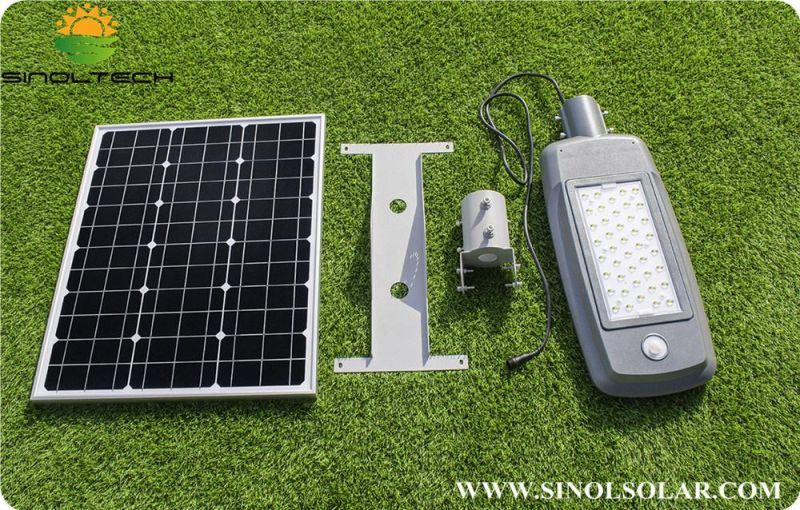 Outdoor High Lumen 50W Solar LED Street Light with Sensor