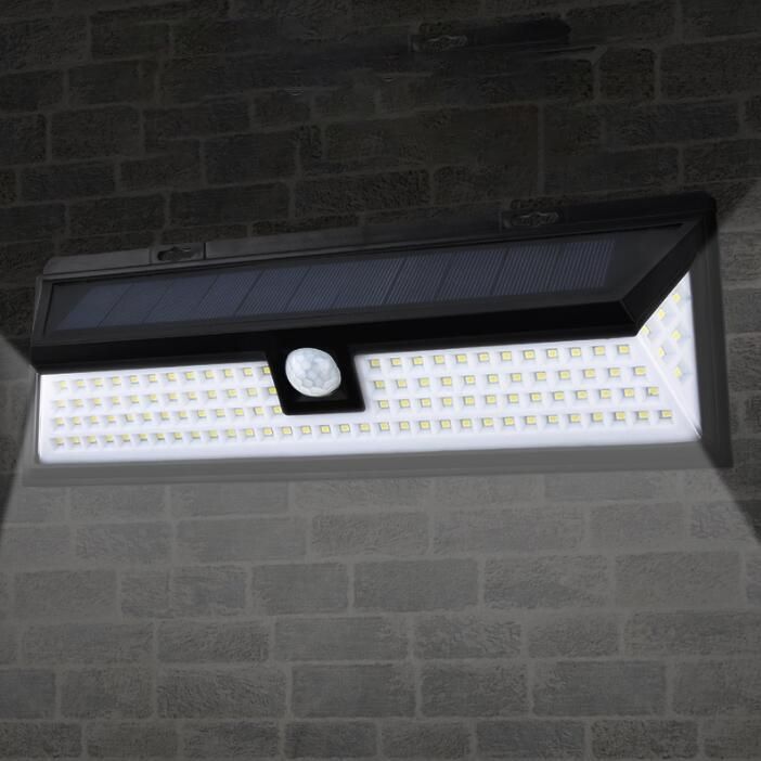 ABS IP65 Waterproof Outdoor Wall Garden Yard Lawn LED Solar Street Light with Motion Sensor