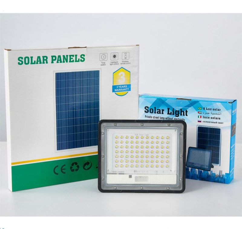 Yaye 18 Hot Sell 50W Solar LED Flood Light / Solar Garden Light LED for Garden (Available Watt: 50W/80W/150W/200W/300W)