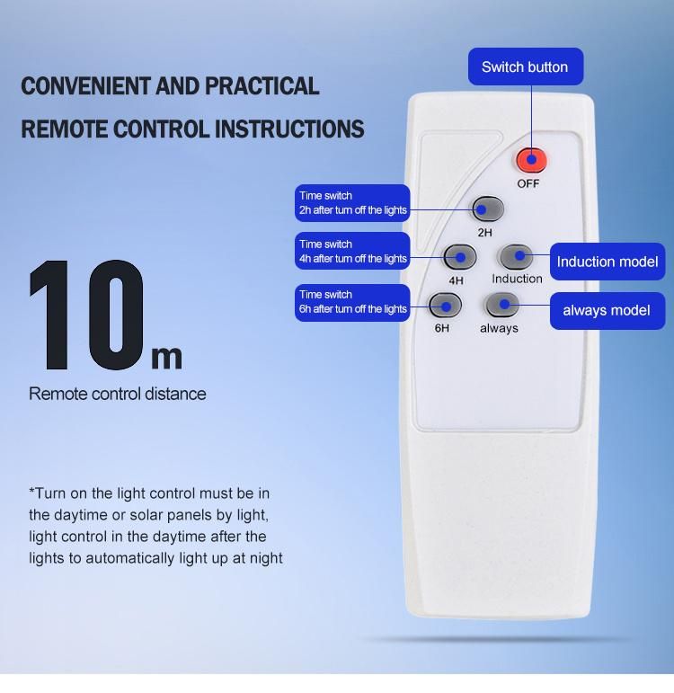 All One One Warranty 2 Year Solar Street LED Lamp Solar Panel System LED with Waterproof Solar Street Wall Light