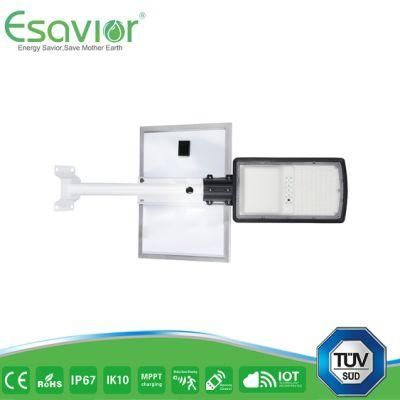 Esavior TUV Certified 10W LED Solar Street/Wall Lights All in Two Series