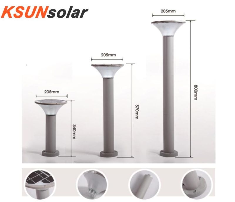 Ksun Best Quality 5W Lights Solar Lawn Light