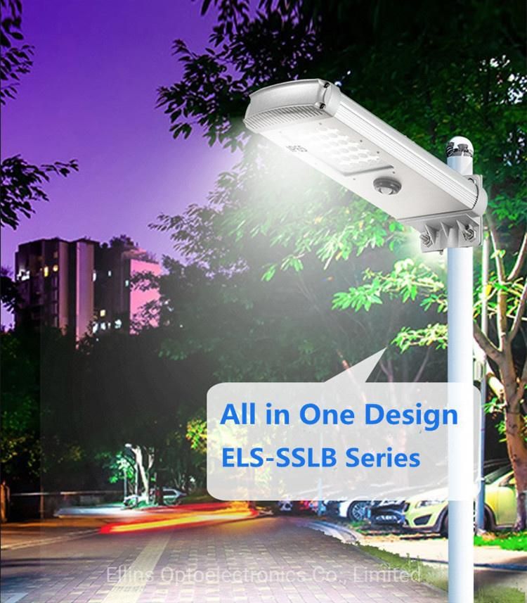 Solar LED Outdoor Street Garden Light with Solar Panel for Countryside