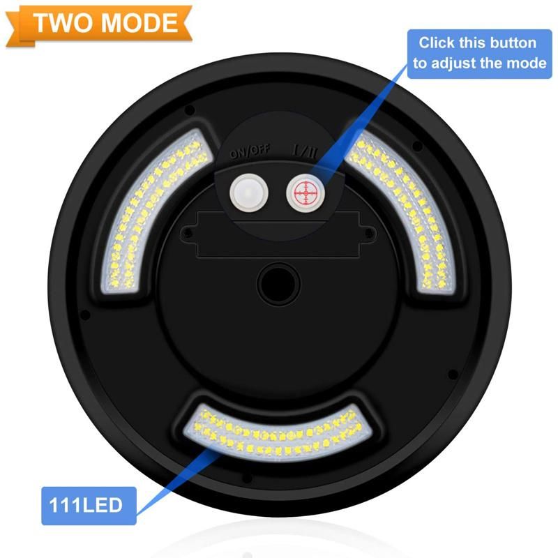 Solar Flag Pole Light Super Bright 6V 111 LED Flag Pole Light, Fits Most Flag Poles, Energy Saving LEDs with 2 Modes, Auto Lighting