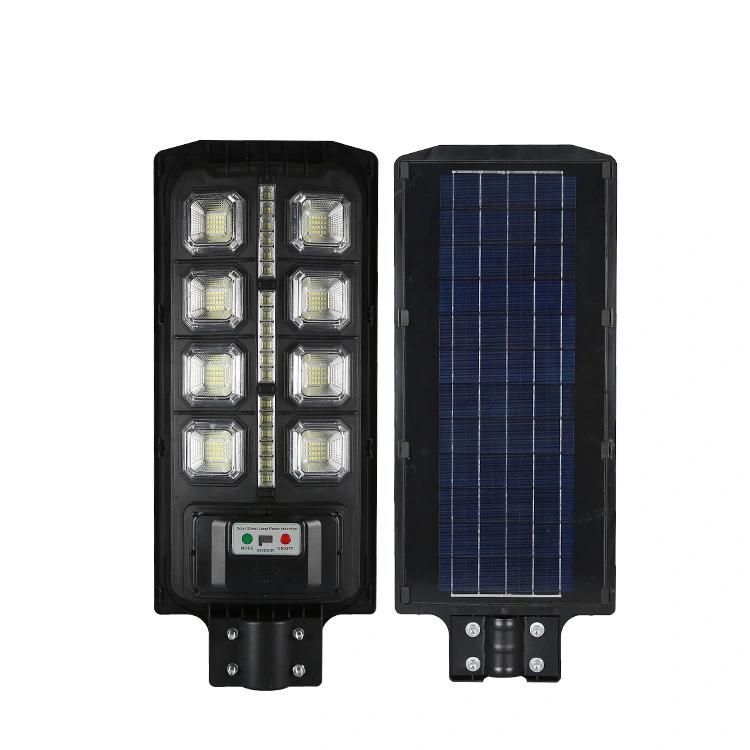 Yaye 2022 Hottest Sell 200W All in One LED Solar Street Road Wall Garden Lighting with Remote Controller/ Radar Sensor/ Available Watt: 50W-400W/1000PCS Stock