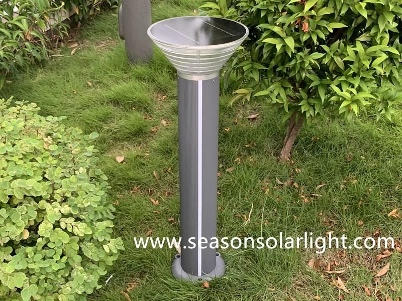 High Quality 5W Garden Pathway Light Smart Outdoor LED Solar Bollard Light with LED Light Strip