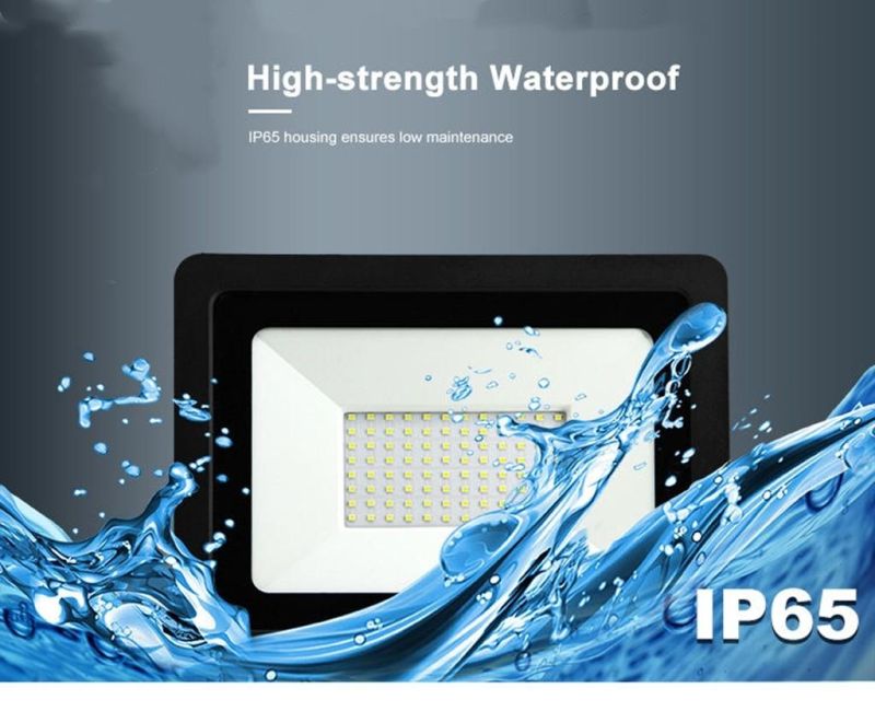 Wholesale Slim Housing SKD 50W Flood Light Design IP66 Park Stadium LED Flood Light Dob Spotlight 100W LED Floodlight