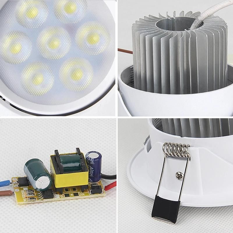 3W 5W 7W 9W 12W LED High-Power Ceiling Light Spotlight