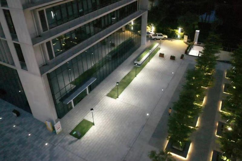 Outdoor Integrated Solar Courtyard Light for Garden Park Plaza