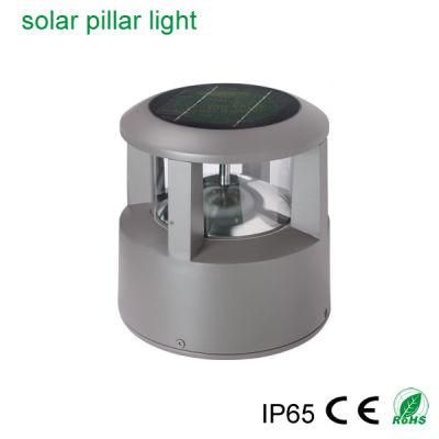 Easily Install LED Light Lamp Outdoor Green Lawn Light Solar Garden Lamp with Warm + White LED Lamp