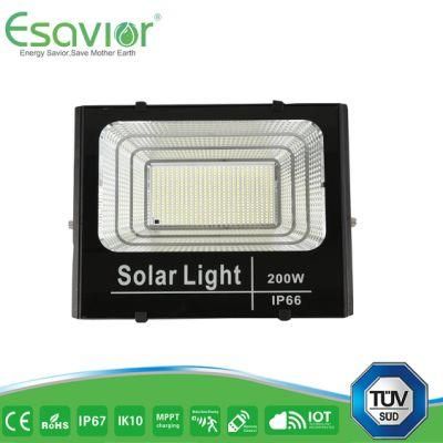 Esavior 2700lm Solar Flood Lights Jbp Series with Ik10 Certification