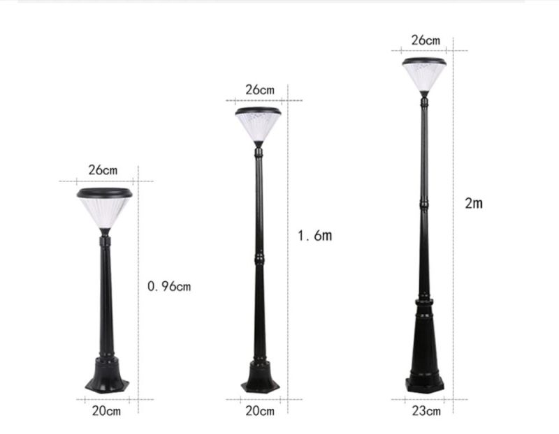 High Lumen Security Guangzhou Solar Lights 2-in-1 Waterproof Outdoor LED