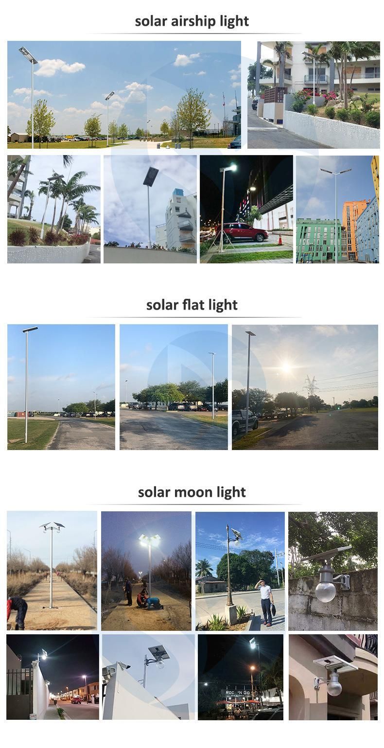 12W Long Lifespan Solar LED Street Garden Lamp