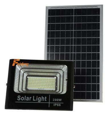 High Quality Durable Solar Lights Outdoor Adjustable with Remote Garden LED Remote Solar Flood Light