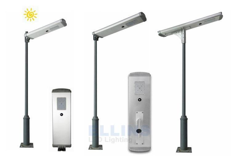 40W All in One Solar Street Light LED Outdoor Lighting with Lithium Battery